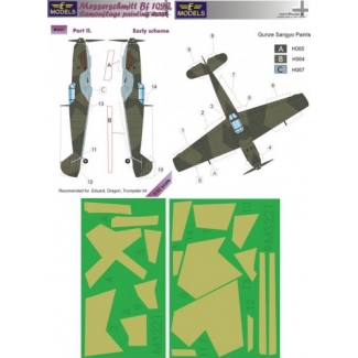 Messerschmitt Bf 109E Early scheme part II. (1:32)