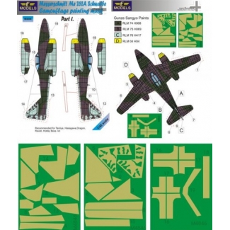 LF Models M4846 Messerschmitt Me 262A Schwalbe  Part I. (1:48)