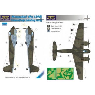 LF Models M4859 Focke Wulf Fw 190D-9 Part II. Papagei Staffel (1:48)
