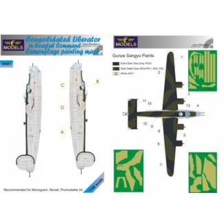 LF Models M4861 Consolidated Liberator Coastal Command (1:48)