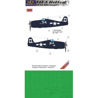 LF Models M7209 F6F-5 Hellcat USS Langle (1:72)