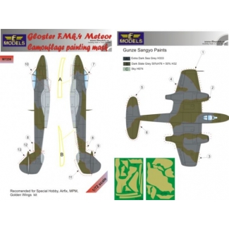 LF Models M7256 Gloster Meteor F.Mk.4 (1:72)