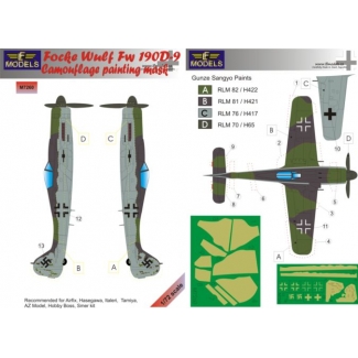 LF Models M7260 Focke Wulf Fw 190D-9 Part I. (1:72)