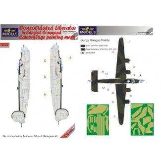 LF Models M7264 Consolidated Liberator Coastal Command (1:72)