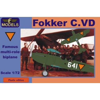 LF Models PE7202 Fokker C.VD Holland part II. (1:72)