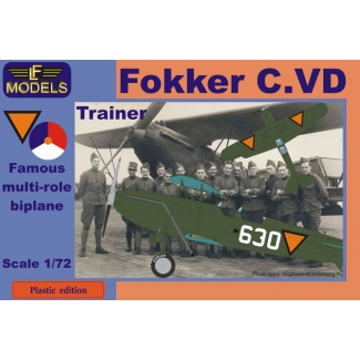 LF Models PE7203 Fokker C.VD Trainer Holland part III. (1:72)