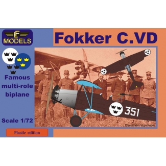 LF Models PE7204 Fokker C.VD Sweden (1:72)