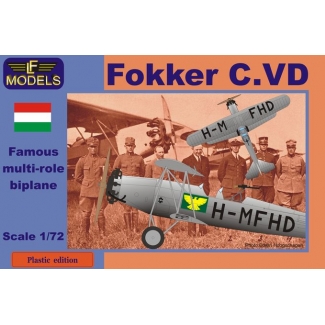 LF Models PE7205 Fokker C.VD Hungary (1:72)