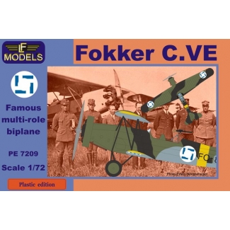 LF Models PE7209 Fokker C.VE Finland Bristol Jupiter engine (1:72)