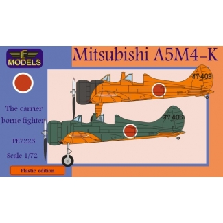 LF Models PE7225 Mitsubishi A5M4-K Claude trainer (1:72)