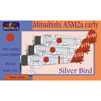 LF Models PE7226 Mitsubishi A5M2a  early Claude Silver Bird (1:72)