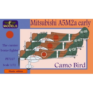 LF Models PE7227 Mitsubishi A5M2a early Claude Camo Bird (1:72)