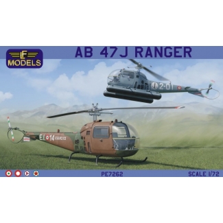 LF Models PE7262 AB 47J Ranger (Italian Navy, Army, Yugo., Danmark, Norway AF) (1:72)