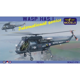 LF Models PE7271 Wasp HAS.1 International service (2xRoyal Navy, 1xRNet.N, 1xRNZN) (1:72)