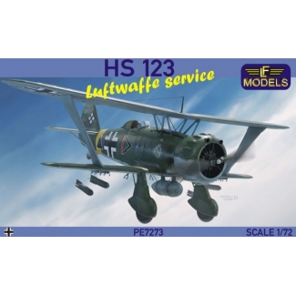 LF Models PE7273 Hs 123 Luftwaffe service (1:72)