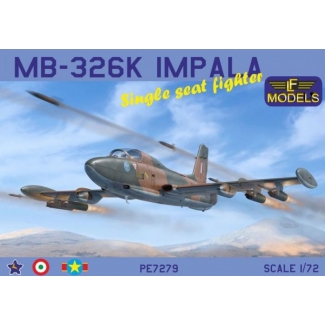 LF Models PE7279 MB-326 K Impala - Single seat gighter (SAAF, Italian service, Zair service) (1:72)