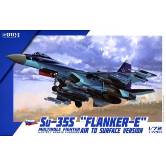 Su-35S "Flanker E" Multirole Fighter Air-to-surface version (1:72)