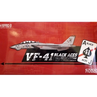 US Navy F-14A VF-41 Black Aces - Limited Edition (1:72)