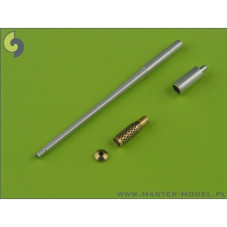 Niemieckie działko lotnicze Bordkanone 5cm (Mk 214 / 5cm BK) - używane na Me 262 A-1a/U4, Me 410 A-1/U4 (1:72)