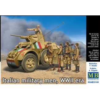 Master Box MB35144 Italian military men, WWII era (1:35)