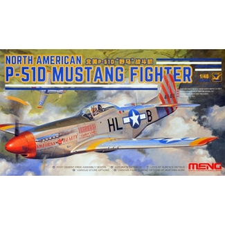 Meng LS006 North American P-51D Mustang Fighter (1:48)