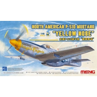 Meng LS009 P-51D Mustang "Yellow Nose" (1:48)