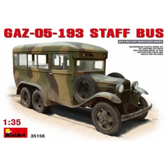 MiniArt 35156 GAZ-05-193 Staff Bus (1:35)