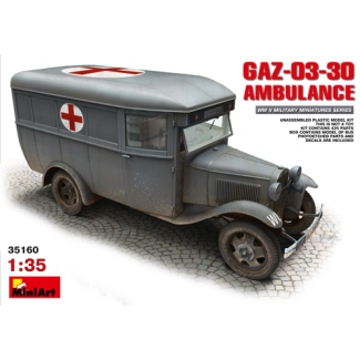 MiniArt 35160 GAZ-03-30 Ambulance (1:35)