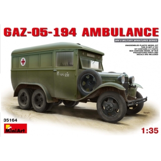 MiniArt 35164 GAZ-05-194 Ambulance (1:35)