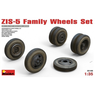 MiniArt 35196 ZIS-5 Family Wheels Set (1:35)
