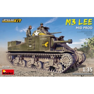 MiniArt 35209 M3 Lee Mid Prod. Interior Kit (1:35)