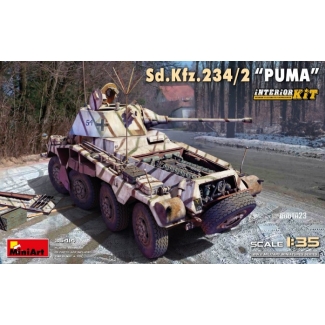 MiniArt 35414 Sd.Kfz.234/2 “Puma”. Interior Kit (1:35)