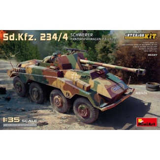 MiniArt 35427 Sd.Kfz. 234/4 Schwerer Panzerspahwagen 7,5 cm. Interior Kit (1:35)