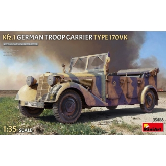 MiniArt 35486 Kfz.1 German Troop Carrier Type 170VK (1:35)