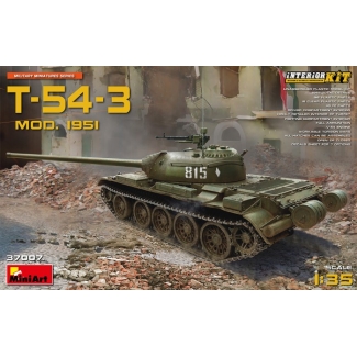 MiniArt 37007 T-54-3 Mod 1951 Interior kit (1:35)