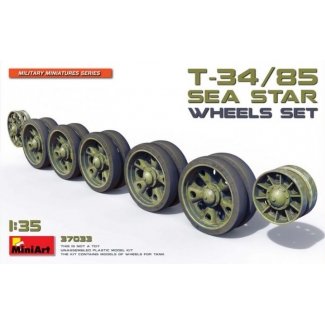 MiniArt 37033 Soviet T-34/85 Sea Star Wheels Set (1:35)