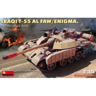 MiniArt 37080 Iraqi T-55 Al Faw/Enigma. Polish Made Base (1:35)