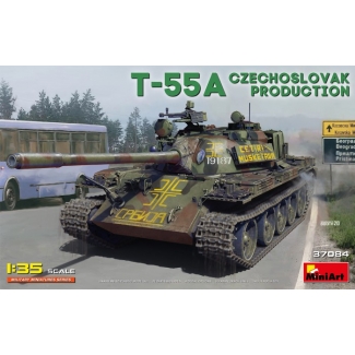 MiniArt 37084 T-55A Czechoslovak Production (1:35)