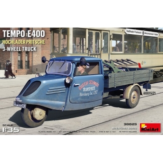 MiniArt 38025 Tempo E400 Hochlander Pritsche 3-wh (1:35)