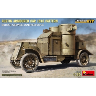 MiniArt 39023 Austin Armoured Car 1918 Pattern. British Service. Dunsterforce. Interior Kit (1:35)