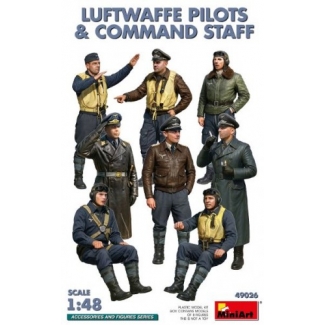MiniArt 49026 Luftwaffe Pilots and Command Staff (1:48)