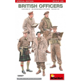 MiniArt 53027 British Officers - Special Edition (1:35)