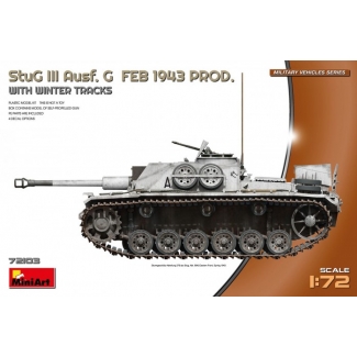 MiniArt 72103 StuG III Ausf. G  Feb 1943 Prod w/Winter Tracks (1:72)