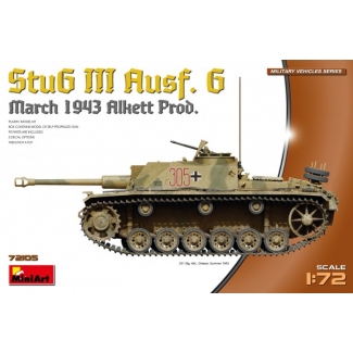 MiniArt 72105 StuG III Ausf. G March 1943 Prod. (1:72)