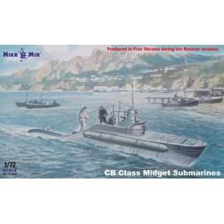 Mikromir 72026 Italian CB Class Midget Submarines WWII (1:72)