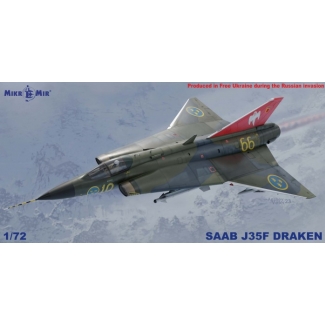 Mikromir 72027 Saab J35F Draken (1:72)