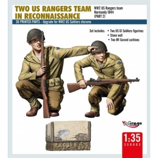 Mirage Hobby 350003 Two US Rangers Team in Reconnaissance (1:35)
