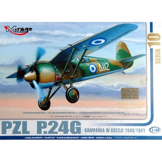 Mirage Hobby 48108 PZL P.24G "Kampania w Grecji 1940/1941"  (1:48)