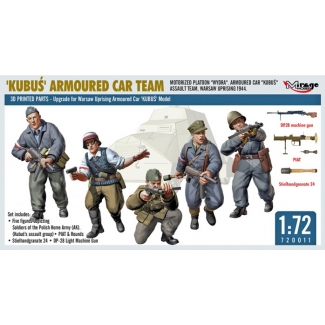 Mirage Hobby 720011 'Kubuś' Armoured Car Team (1:72)