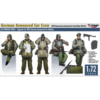 Mirage Hobby 720015 German Armoured Car Crew (1:72)